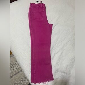 Zara cropped jeans women